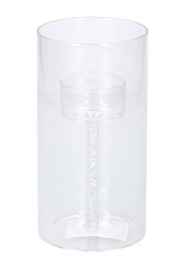 Portacandela Vetro - Diamonds Grande