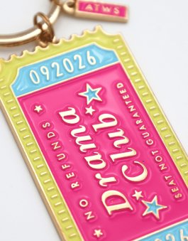 Portachiavi Smaltato "Drama Club Ticket Show" - 4
