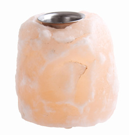 Portalumino di Sale Himalayano -  Combi Brucia Essenze - 2