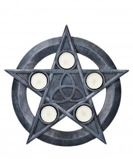 Portalumino Pentacolo e Triquetra - 1