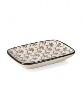 Portasapone Artigianale in Porcellana "Oriental" - 1