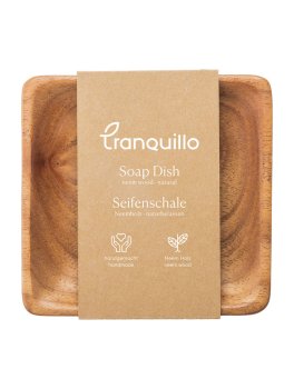 Portasapone in Legno di Neem con Fessure di Drenaggio Allungate - 2