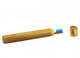 Portaspazzolino in Bamboo - Toothbrush Case - 3