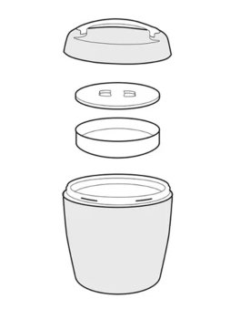 Portavivande Termico Grande  "Family" - 4