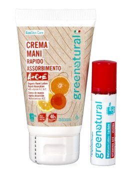 Porte Gioie "Happy Babbo" con Crema Mani e Stick Labbra ACE - 2