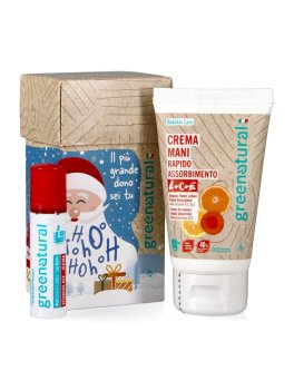 Porte Gioie "Happy Babbo" con Crema Mani e Stick Labbra ACE - 1