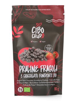 Praline Fragola e Cioccolato Fondente Bio - 1