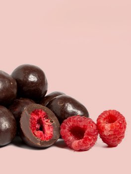 Praline Lampone e Cioccolato Fondente Bio - 4