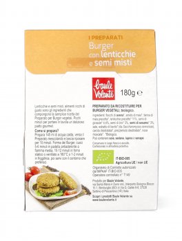 Preparato per Burger con Lenticchie e Semi Misti - 2