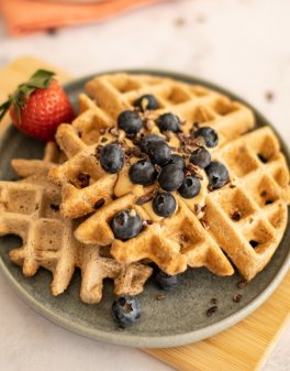 Preparato per Pancake e Waffle Mix - Banana, Canapa e Cannella - 4