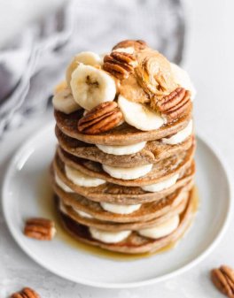 Preparato per Pancake e Waffle Mix - Banana, Canapa e Cannella - 5