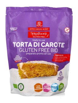 Preparato Pronto per Torta di Carote Gluten Free Bio - 1