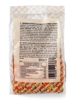 Preparto Biologico per Zuppa di Cereali e Legumi - Mix 4 Stagioni - 3