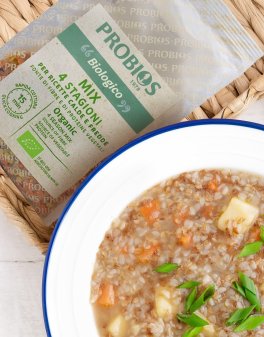Preparto Biologico per Zuppa di Cereali e Legumi - Mix 4 Stagioni - 4