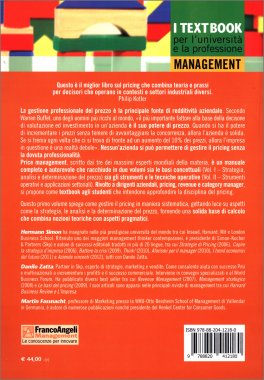 Price Management. Vol. 1: Strategia, Analisi e Determinazione del Prezzo — Libro - 2