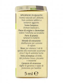 Primavera - Olio Essenziale di Basilico - 3