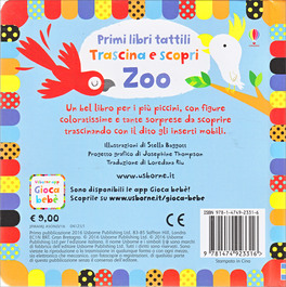 Primi Libri Tattili - Trascina e Scopri - Zoo — Libro - 2