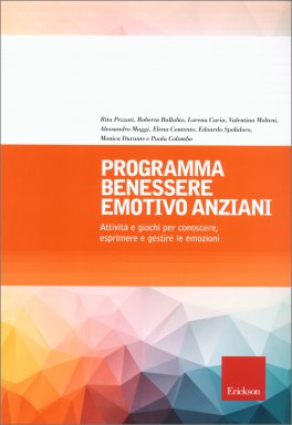 Programma Benessere Emotivo Anziani — Libro - 1