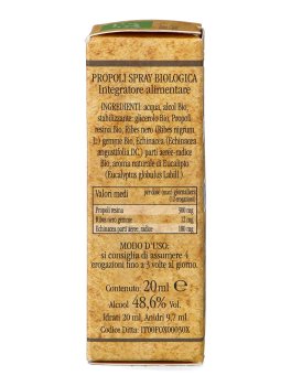 Propoli Spray Bio con Echinacea e Ribes Nero Bio - 5