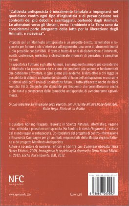 Proposte per un Manifesto Antispecista — Libro - 2