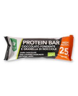Protein Bar - Barretta Proteica Cioccolato Fondente e Granella di Nocciole - 1