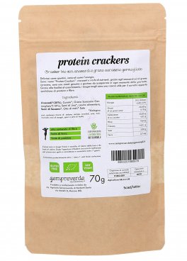 Protein Cracker - Germogli di Anacardi e Grano Saraceno Germogliato e Carote - 2