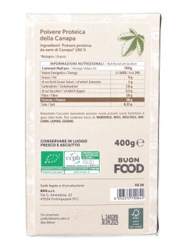 Proteine in Polvere di Canapa Bio - 3