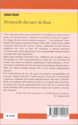 Protocolli dei Savi di Sion — Libro - 2