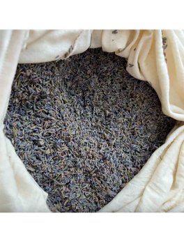 Provenza -  Cuscino in Cotone Bio e Fiori di Lavanda Bio - 4