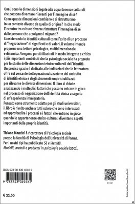 Psicologia dell'Identità etnica — Libro - 2