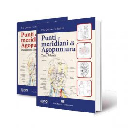 PUNTI E MERIDIANI DI AGOPUNTURA - 2 VOLUMI
Volume 1: Testo Atlante - Volume 2: Indicazioni cliniche
di Piero Ettore Quirico, Tiziana Pedrali

