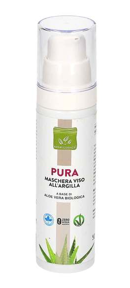 Pura - Maschera Viso all'Argilla e Aloe Vera