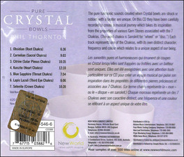 Pure Crystal Bowls — CD - 2