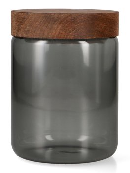 PureJar – Barattolo in Vetro Soffiato con Coperchio Salva-Aroma - 2