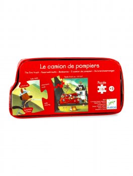 Puzzle 16 Pezzi - Il Camion Dei Pompieri - 2