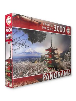 Puzzle 3000 Pezzi Monte Fuji e Chureito Pagoda - 2