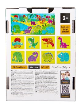 Puzzle 8+1 - Dinosaurs - 2