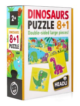 Puzzle 8+1 - Dinosaurs - 1