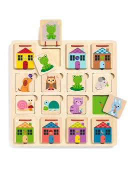 Puzzle a Incastri Cabanimo - 1