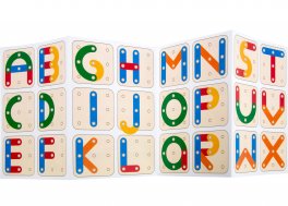 Puzzle ad Incastro Lettere e Numeri - 6