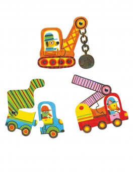 Puzzle Duo - Veicoli - 4