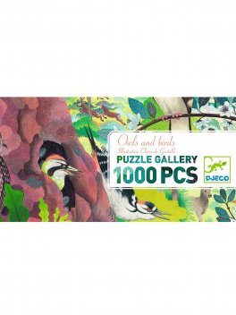 Puzzle Gallery 1000 Pezzi - Owls and Birds - 2