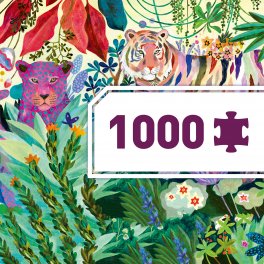 Puzzle Gallery 1000 Pezzi - Rainbow Tigers - 4