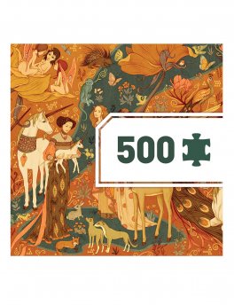 Puzzle Gallery 500 Pezzi - Unicorn Garden - 4