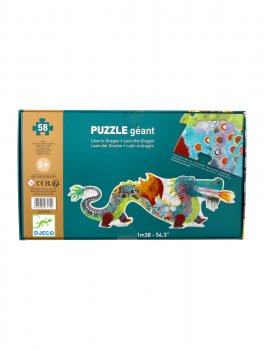 Puzzle Gigante 58 Pezzi - Leon Il Drago - 2