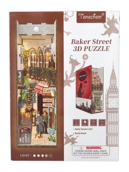 Puzzle in Legno 3D Book Nook Kit - Baker Street - 2