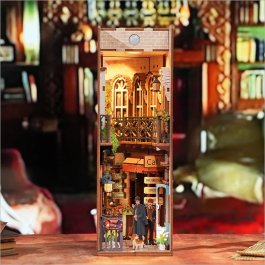 Puzzle in Legno 3D Book Nook Kit - Baker Street - 5