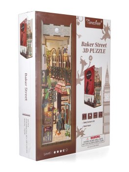Puzzle in Legno 3D Book Nook Kit - Baker Street - 1