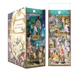Puzzle in Legno 3D Book Nook Kit - Sogno di Una Notte di Mezza Estate - 4