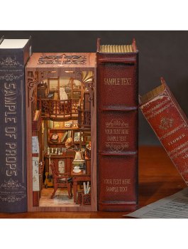 Puzzle in Legno 3D Book Nook Kit  - The Secret Rhythm - 16